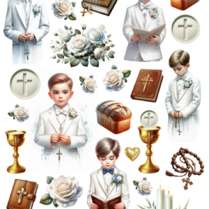 Komunia Zapamiętaj Chwilę 5, chłopiec